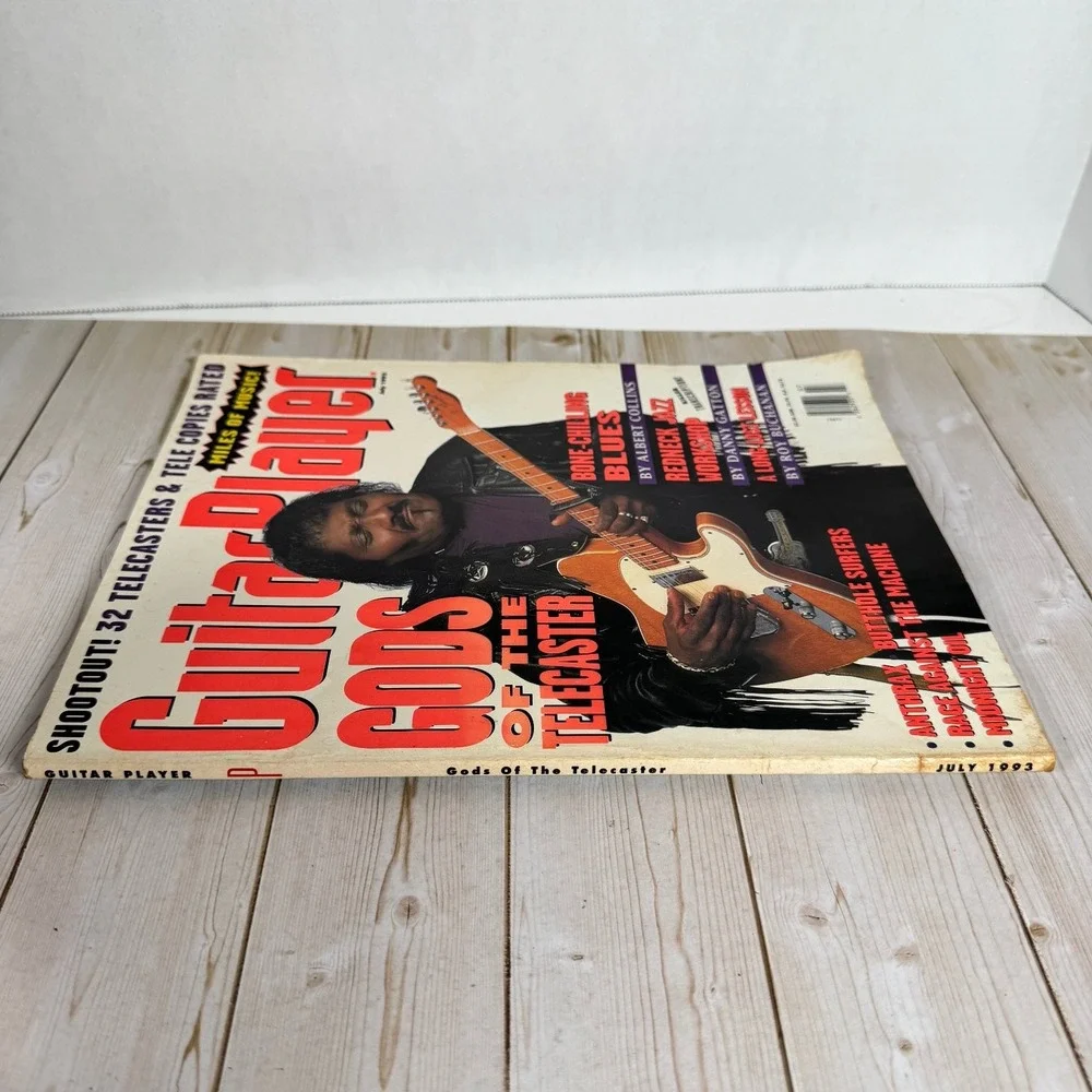 Guitar Player Magazine July 1993 Gods of the Telecaster Albert Collins Danny